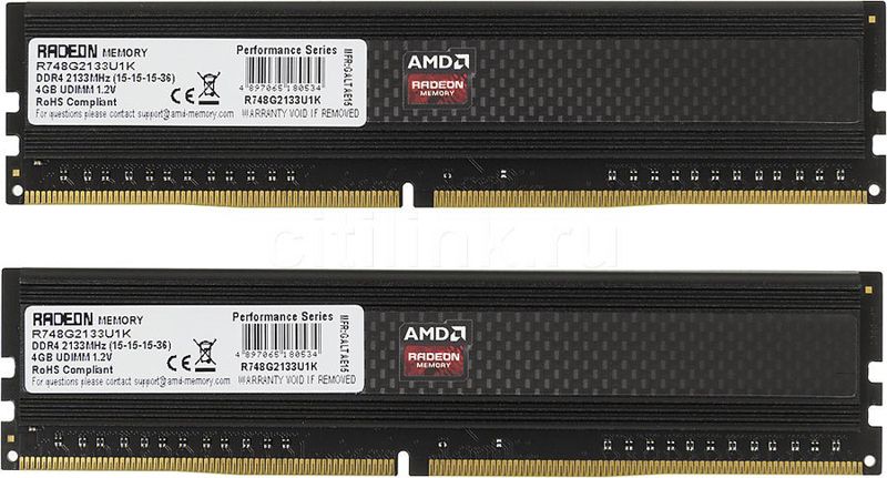 AMD Radeon R7 Performance Series R748G2133U1K