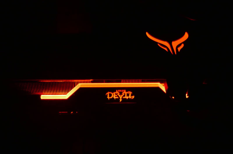 Подсветка Логотипа Red Devil