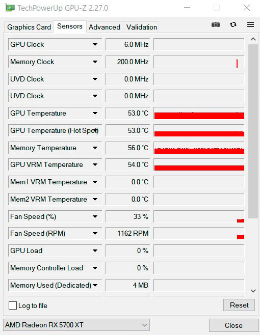 Sensors в GPU-Z