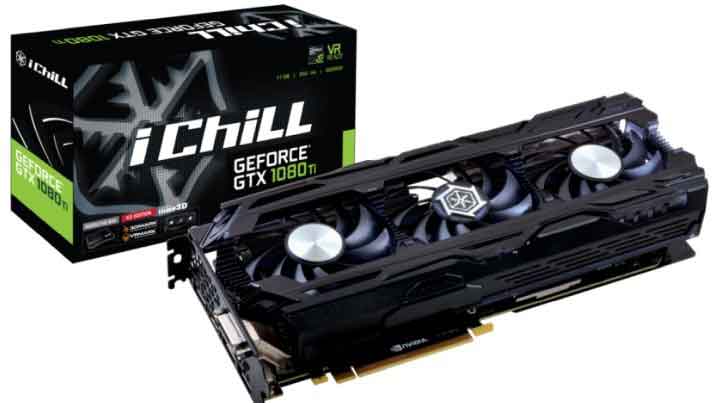 INNO3D GeForce GTX 1080 Ti iChill X3 [C108T3C-1SDN-Q6MNX]